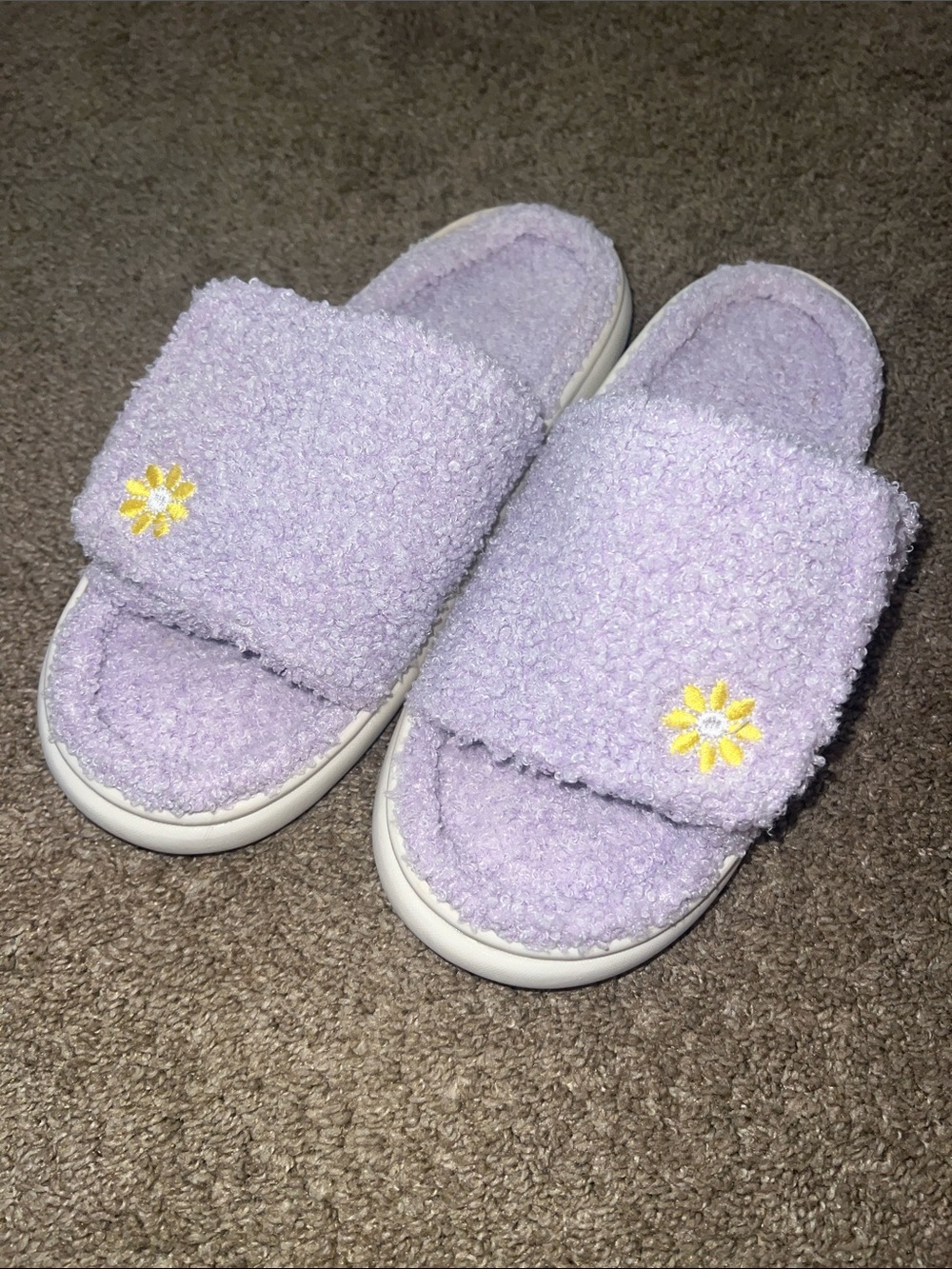 Mil Luk Gael Slide Slipper in Purple